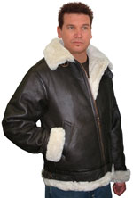 New B3 Classic Fur Bomber Jacket