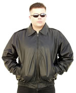 G108 MENS LEATHER WAIST JACKET