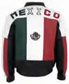 Mexico Mens Leather Waist Jacket