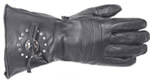 LEATHER GLOVES WITH CONCHO SALE