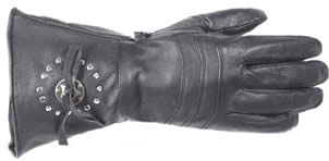 CONCHO LEATHER GAUNTLET GLOVE SALE