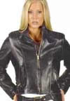 MELISSA 1 & 2  MOTORCYCLE  LEATHER JACKETS SALE  $199.95