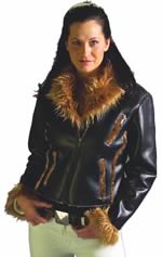  S20006 Ladies  Suede Jacket
