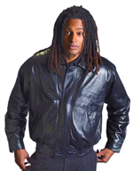 S166 Mens Suede Waist Jacket