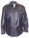 C125 LEATHER BIKER SHIRT $99.95