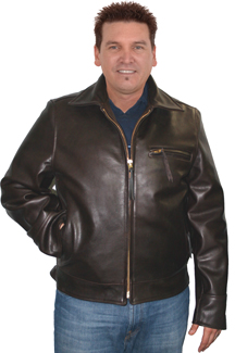 Highway Man Motorcycle Leather Jacket