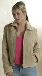 S1219 Ladies Suede