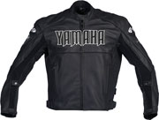 Yamaha 801 Black Nitro Leather Motorcycle Racing Jacket